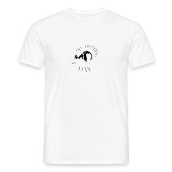 Do Nothing Day - Männer T-Shirt - Weiß - Vorne - AI Model Male 178 dark (178cm)