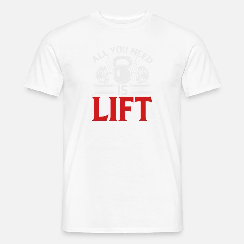 Training - Männer T-Shirt - Weiß