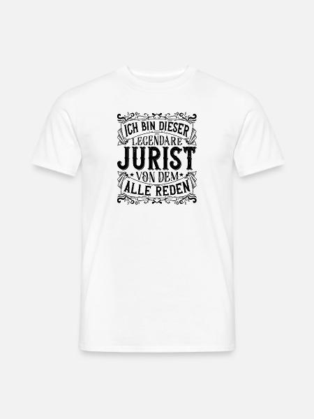 Ich bin dieser Legendäre Jurist Geschenk - Männer T-Shirt - Weiß