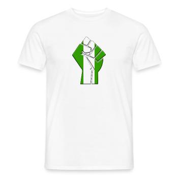 Nigeria Africa Flag Nigerian Country Pride Native - Men's T-Shirt - white - Front - AI Model Male 178 dark (178cm)