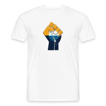 Stadt Milwaukee Flagge Stolz Einheimische Heimat Familie - Männer T-Shirt - Weiß - Vorne - AI Model Male 178 dark (178cm)