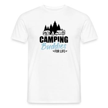Campeur - T-shirt homme - blanc - Devant - AI Model Male 178 dark (178cm)