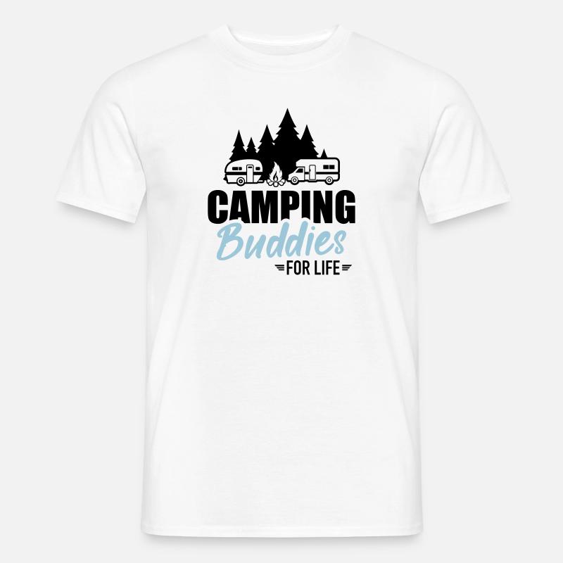 Wohnmobil - Männer T-Shirt - Weiß