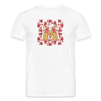 Medieval Hare - Männer T-Shirt - Weiß - Vorne - AI Model Male 178 dark (178cm)