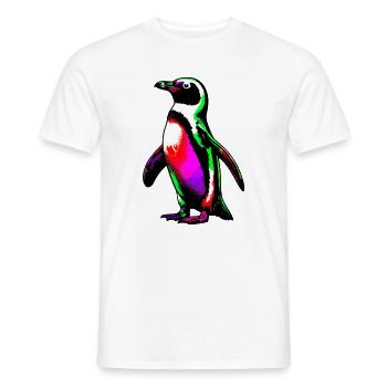 Pingouin - T-shirt homme - blanc - Devant - AI Model Male 178 dark (178cm)