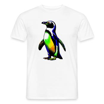 Pingouin - T-shirt homme - blanc - Devant - AI Model Male 178 dark (178cm)