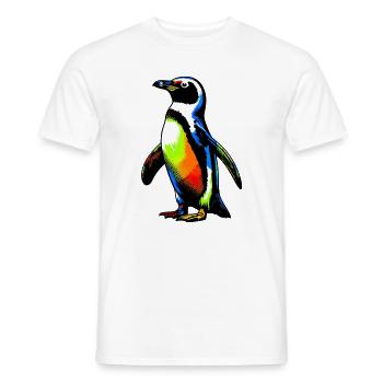 Pingouin - T-shirt homme - blanc - Devant - AI Model Male 178 dark (178cm)
