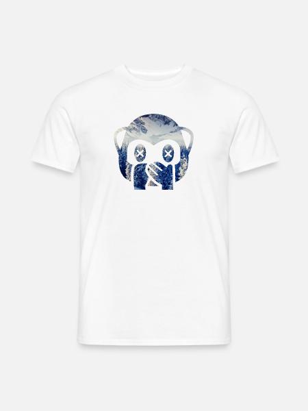 Party Hard! - Männer T-Shirt - Weiß