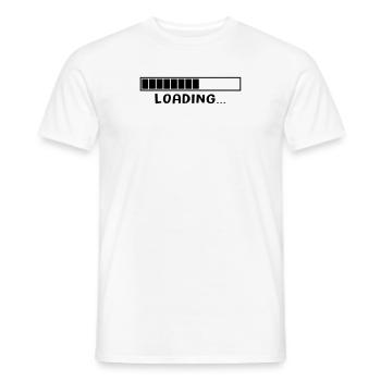 LOADING 4 - T-shirt homme - blanc - Devant - AI Model Male 178 dark (178cm)