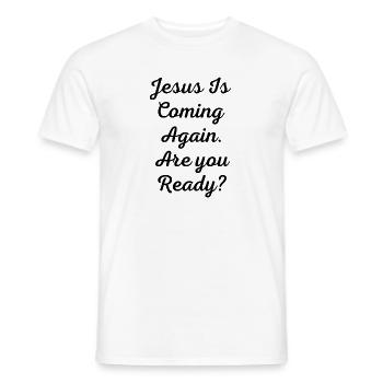 Humorvolle Enthrone Priesterschaft Katholische Kirche - Männer T-Shirt - Weiß - Vorne - AI Model Male 178 dark (178cm)