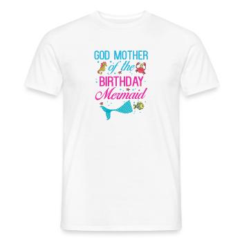 Urkomische Patin Patentochter Oceanid Sea-maid - Männer T-Shirt - Weiß - Vorne - AI Model Male 178 dark (178cm)