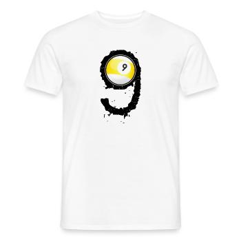 Neuheit Billard Karambol-Wettbewerb Turniere - Männer T-Shirt - Weiß - Vorne - AI Model Male 178 dark (178cm)