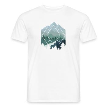 Urkomische Waldbäume Dschungel Touren - Männer T-Shirt - Weiß - Vorne - AI Model Male 178 dark (178cm)