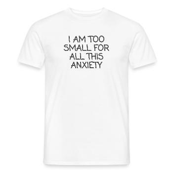 Hilarious Impassive Introverted Sarcastic - Men's T-Shirt - white - Front - AI Model Male 178 dark (178cm)
