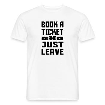 Travel - Männer T-Shirt - Weiß - Vorne - AI Model Male 178 dark (178cm)