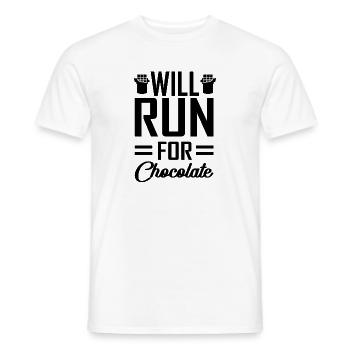 course - T-shirt homme - blanc - Devant - AI Model Male 178 dark (178cm)