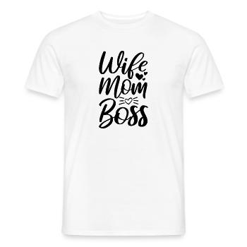 Mother - Men's T-Shirt - white - Front - AI Model Male 178 dark (178cm)