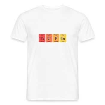 TAUPIN - T-shirt homme - blanc - Devant - AI Model Male 178 dark (178cm)