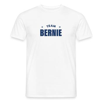 Bernie Für den Präsidenten Bernie Sanders 2020 - Männer T-Shirt - Weiß - Vorne - AI Model Male 178 dark (178cm)