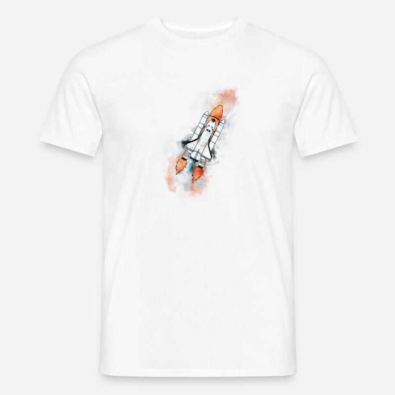 NASA - Männer T-Shirt - Weiß