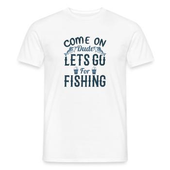 Fischer fischen frische Fische - Männer T-Shirt - Weiß - Vorne - AI Model Male 178 dark (178cm)