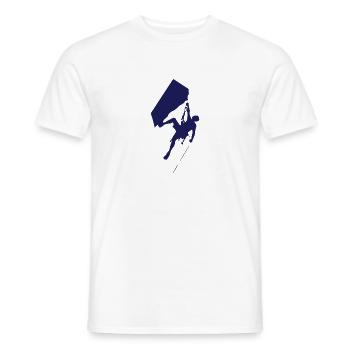 Rock Climbing - Männer T-Shirt - Weiß - Vorne - AI Model Male 178 dark (178cm)
