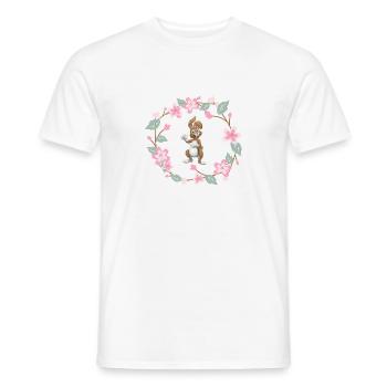 Joyeuses Pâques | Ostern | Cadeaux de Pâques | Pâques - T-shirt homme - blanc - Devant - AI Model Male 178 dark (178cm)