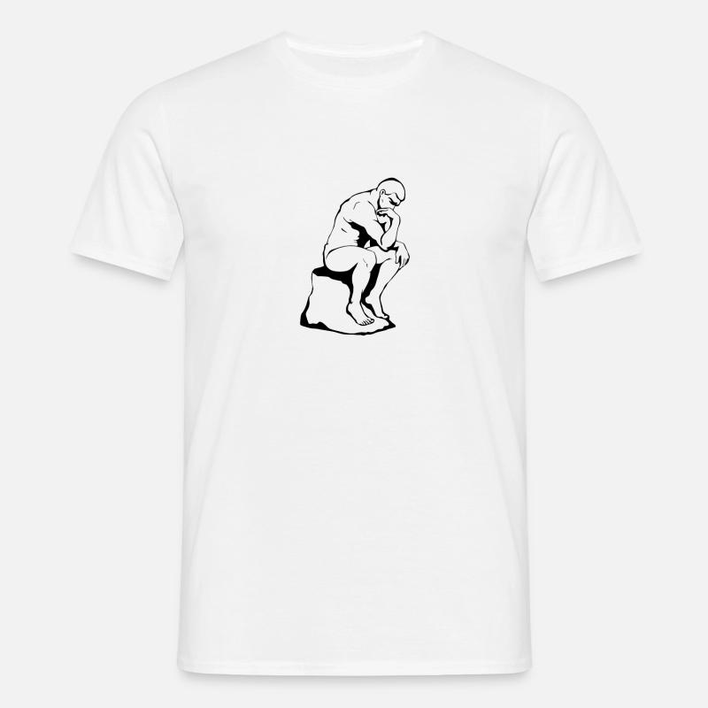 Philosopher Thinker - Men's T-Shirt - white