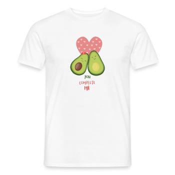 Avocado - T-shirt homme - blanc - Devant - AI Model Male 178 dark (178cm)