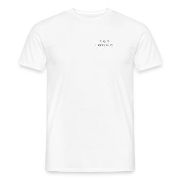 Die Lage ist Besäufniserregend Wein Wine Weißwein - Männer T-Shirt - Weiß - Vorne - AI Model Male 178 dark (178cm)