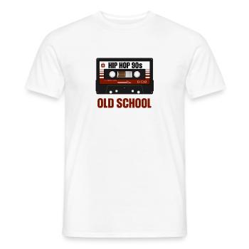 Hip Hop Deutschrap Rap Rapper Old School - Männer T-Shirt - Weiß - Vorne - AI Model Male 178 dark (178cm)