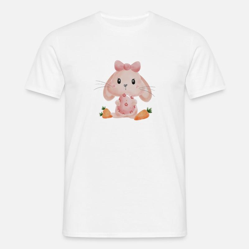Påske - T-shirt til herrer - hvid