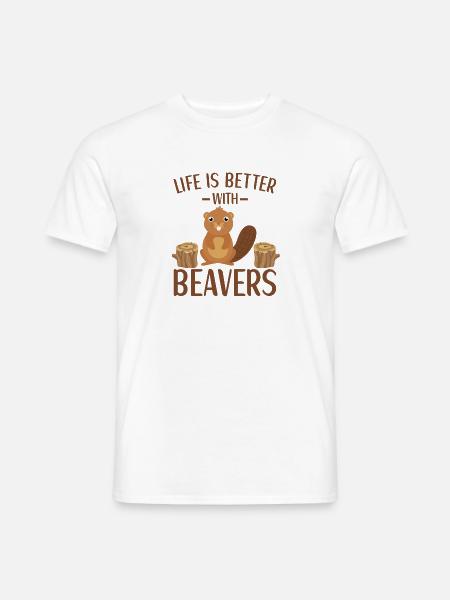 Bieber Outfit für Bieber Liebhaber - Männer T-Shirt - Weiß