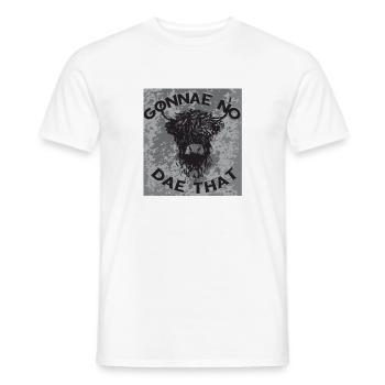 Écosse - T-shirt homme - blanc - Devant - AI Model Male 178 dark (178cm)