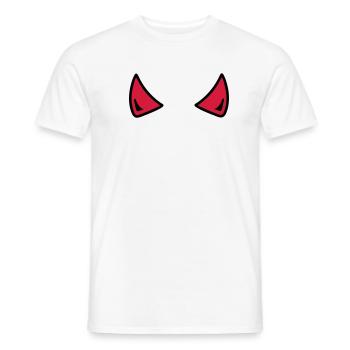 Devil - Men's T-Shirt - white - Front - AI Model Male 178 dark (178cm)