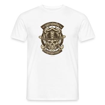 Surströmming T Shirt Norseman's Sushi - Männer T-Shirt - Weiß - Vorne - AI Model Male 178 dark (178cm)