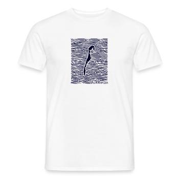 Hiddensee, Rügen, Ostsee, Mecklenburg-Vorpommern - Männer T-Shirt - Weiß - Vorne - AI Model Male 178 dark (178cm)