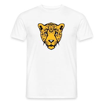 guepard animal sauvage 18 - T-shirt homme - blanc - Devant - AI Model Male 178 dark (178cm)