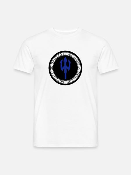 trident 002 - Men's T-Shirt - white