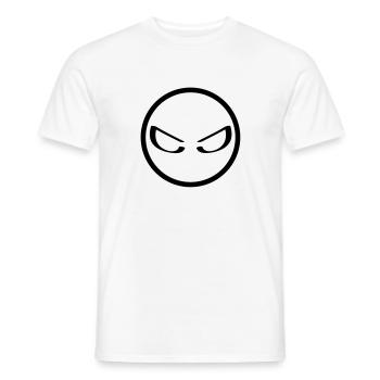 head - Men's T-Shirt - white - Front - AI Model Male 178 dark (178cm)