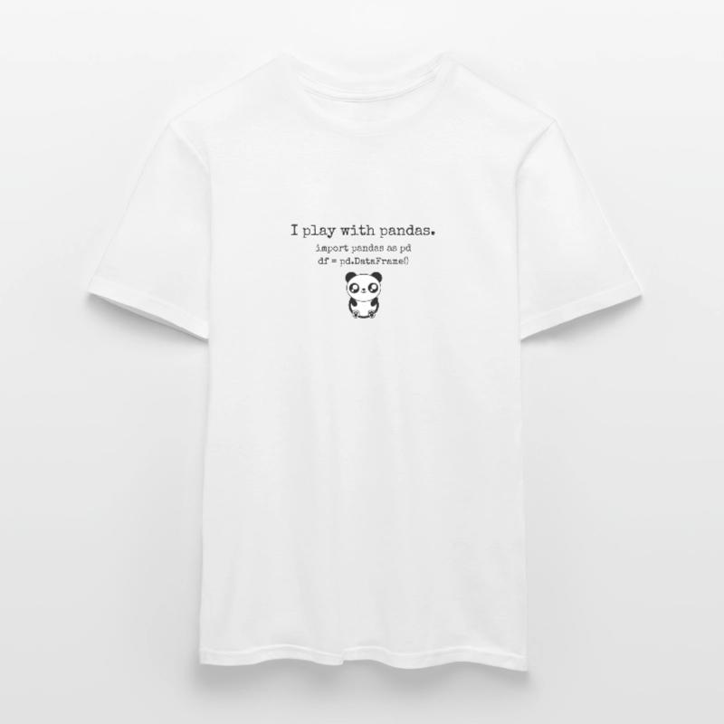 Pour les scientifiques de données et les programmeurs python T-shirt homme