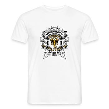 zodiac scorpio skorpion Shirt - Männer T-Shirt - Weiß - Vorne - AI Model Male 178 dark (178cm)