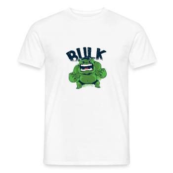 Vrac d'ours - Masse d'ours - Force musculaire - Monstre - T-shirt homme - blanc - Devant - AI Model Male 178 dark (178cm)