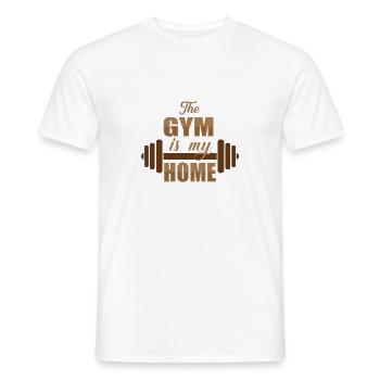 aptitude - T-shirt homme - blanc - Devant - AI Model Male 178 dark (178cm)