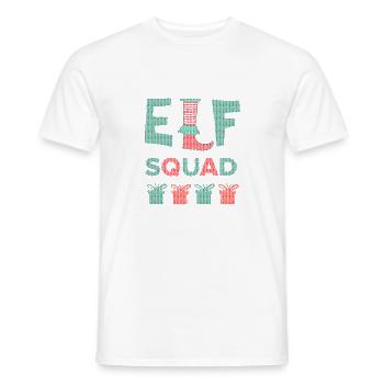 Christmas Squad T Shirt Gift - Men's T-Shirt - white - Front - AI Model Male 178 dark (178cm)