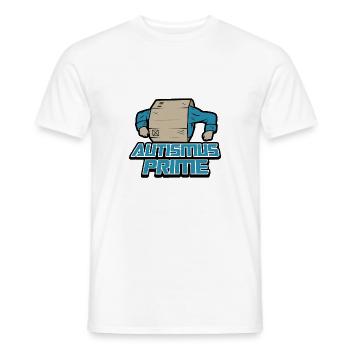 Autismus Prime Nerd Autist cooler Spruch - Männer T-Shirt - Weiß - Vorne - AI Model Male 178 dark (178cm)