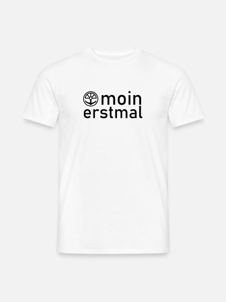 Anker Moin erstmal - Männer T-Shirt - Weiß