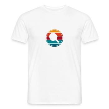 Tischtennis Vintage Retro Design - Männer T-Shirt - Weiß - Vorne - AI Model Male 178 dark (178cm)