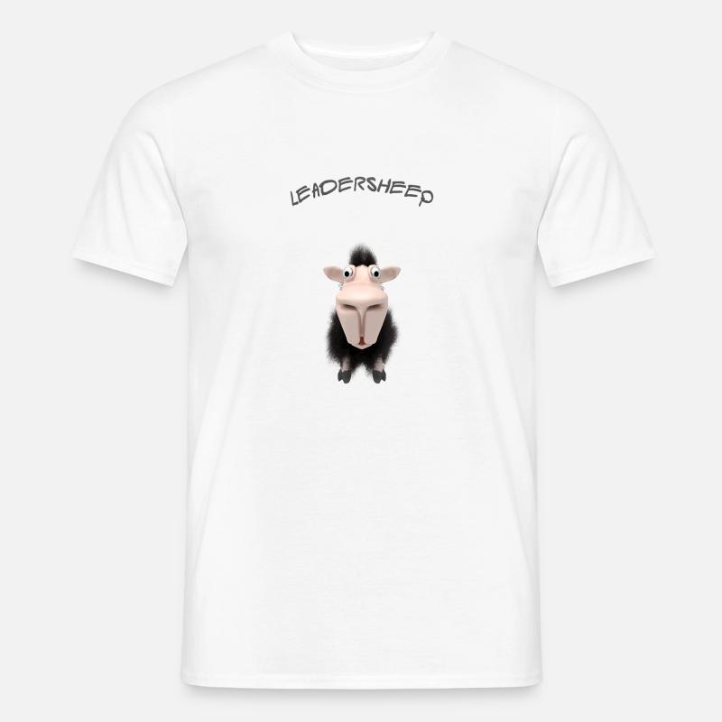 leadersheep - Männer T-Shirt - Weiß