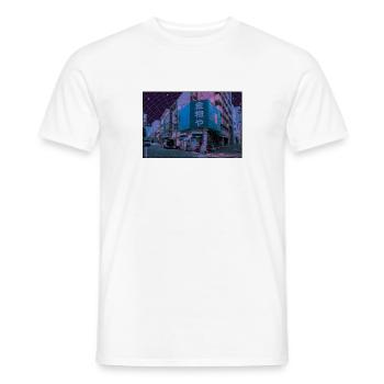 Anemoiacore Ästhetischer Grenzraum Weirdcore - Männer T-Shirt - Weiß - Vorne - AI Model Male 178 dark (178cm)